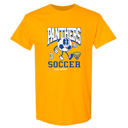 Pittsburgh - NCAA Women's Soccer : Maya Bright - Fashion Shersey T-Shirt-0