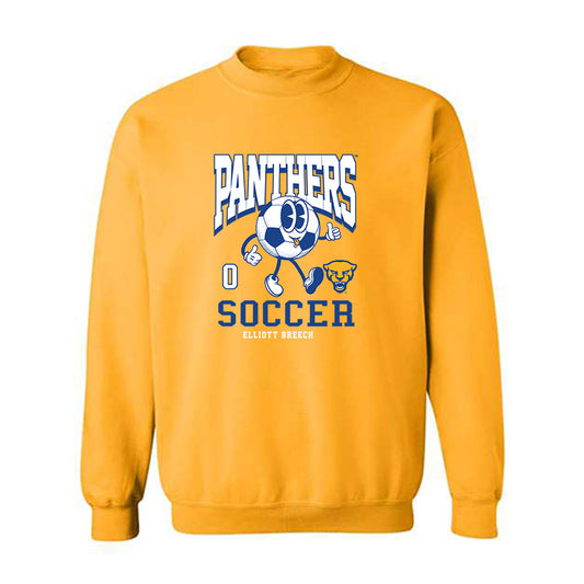 Pittsburgh - NCAA Women's Soccer : Elliott Breech - Fashion Shersey Crewneck Sweatshirt-0