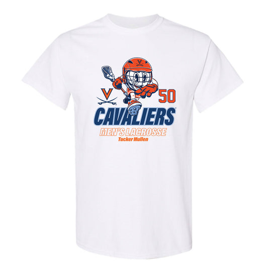 Virginia - NCAA Men's Lacrosse : Tucker Mullen - Fashion Shersey T-Shirt-0