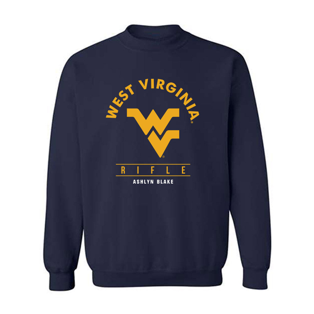 West Virginia - NCAA Rifle : Ashlyn Blake - Fashion Shersey Crewneck Sweatshirt-0
