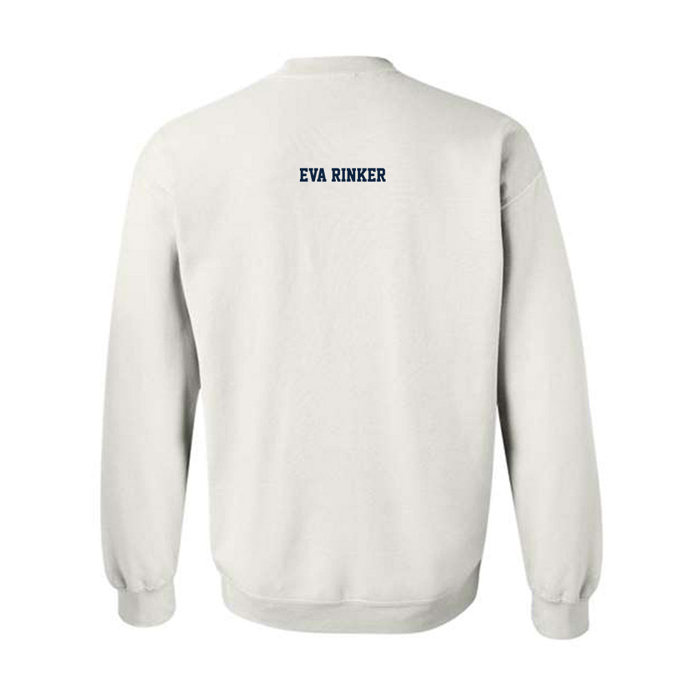 West Virginia - NCAA Women's Cross Country : Eva Rinker - Fashion Shersey Crewneck Sweatshirt-1
