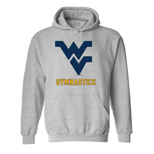 West Virginia - NCAA Women's Gymnastics : Kaelyn Skeel - Fashion Shersey Hooded Sweatshirt-0