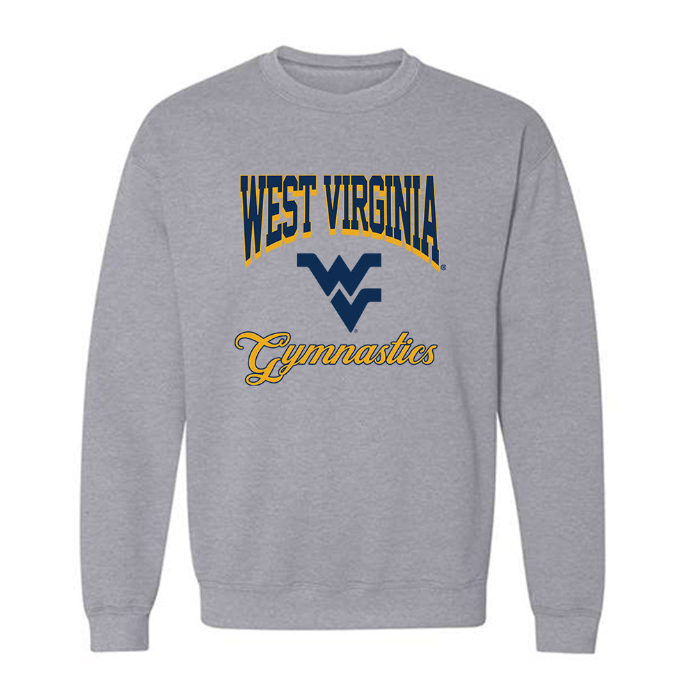 West Virginia - NCAA Women's Gymnastics : Taylor Tuohy - Fashion Shersey Crewneck Sweatshirt-0