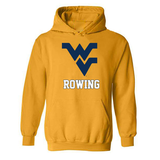 West Virginia - NCAA Women's Rowing : Mary Boone - Fashion Shersey Hooded Sweatshirt-0