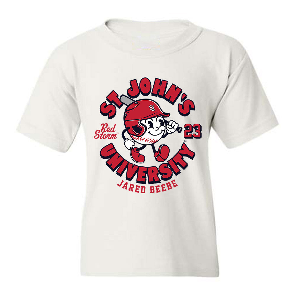 St. Johns - NCAA Baseball : Jared Beebe - Fashion Shersey Youth T-Shirt