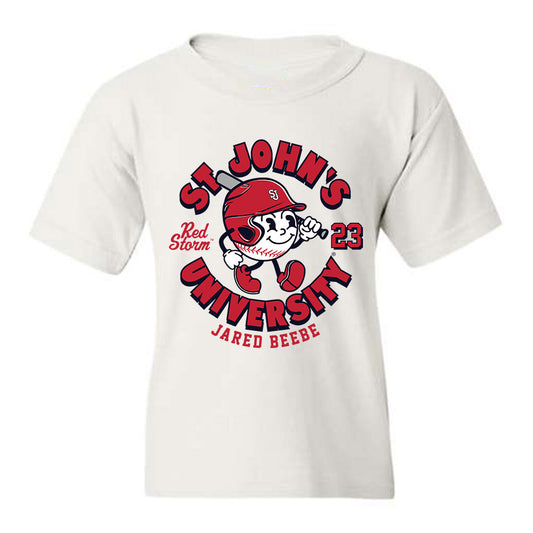 St. Johns - NCAA Baseball : Jared Beebe - Fashion Shersey Youth T-Shirt