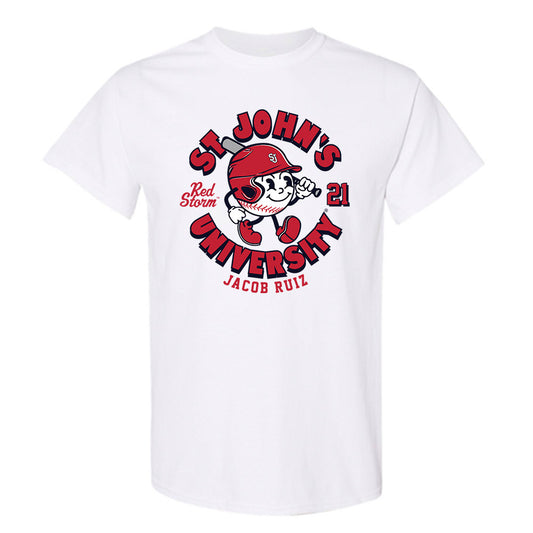 St. Johns - NCAA Baseball : Jacob Ruiz - Fashion Shersey T-Shirt-0