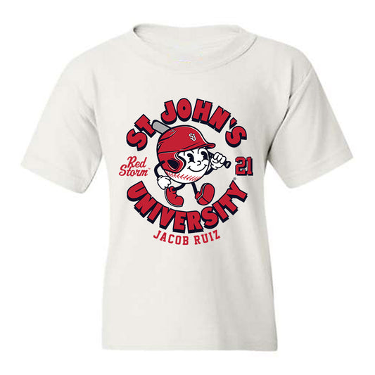 St. Johns - NCAA Baseball : Jacob Ruiz - Fashion Shersey Youth T-Shirt-0
