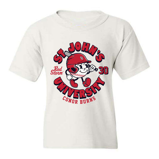 St. Johns - NCAA Baseball : Conor Burns - Fashion Shersey Youth T-Shirt