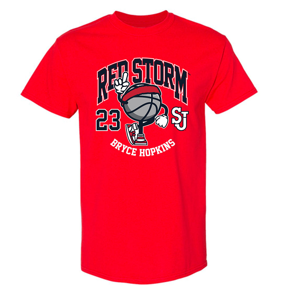 St. Johns - NCAA Men's Basketball : Bryce Hopkins - Fashion Shersey T-Shirt-0