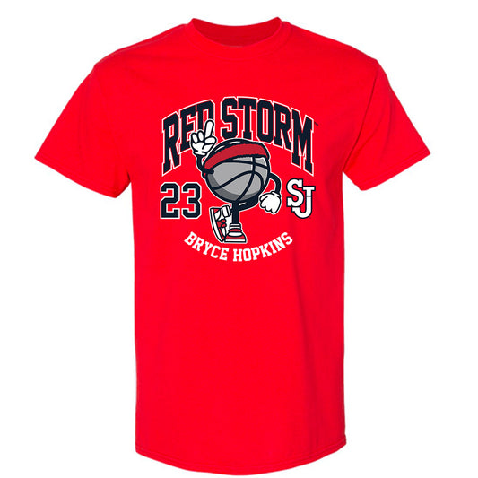 St. Johns - NCAA Men's Basketball : Bryce Hopkins - Fashion Shersey T-Shirt-0