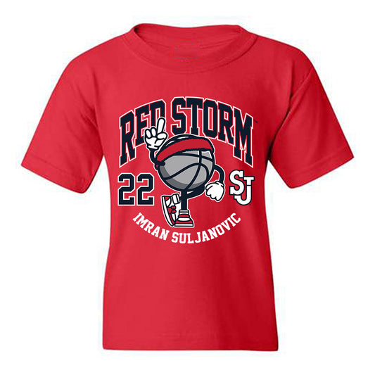St. Johns - NCAA Men's Basketball : Imran Suljanovic - Fashion Shersey Youth T-Shirt-0