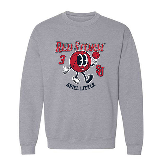 St. Johns - NCAA Women's Basketball : Ariel Little - Fashion Shersey Crewneck Sweatshirt-0