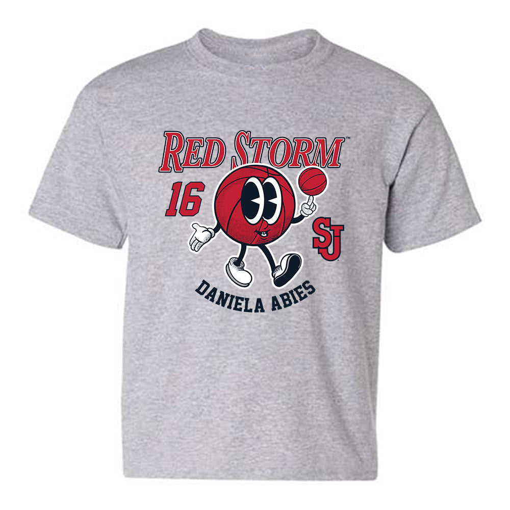 St. Johns - NCAA Women's Basketball : Daniela Abies - Fashion Shersey Youth T-Shirt-0