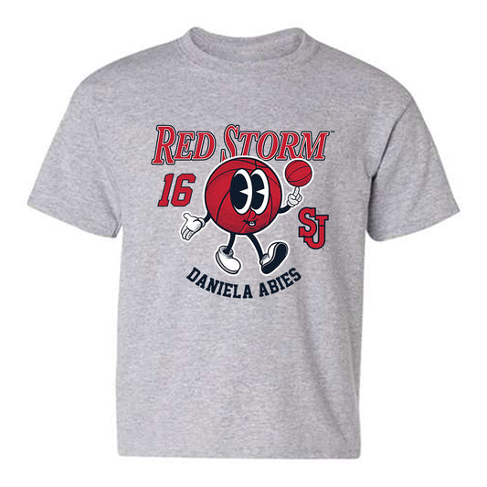 St. Johns - NCAA Women's Basketball : Daniela Abies - Fashion Shersey Youth T-Shirt-0