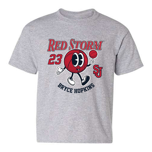 St. Johns - NCAA Men's Basketball : Bryce Hopkins - Fashion Shersey Youth T-Shirt-0