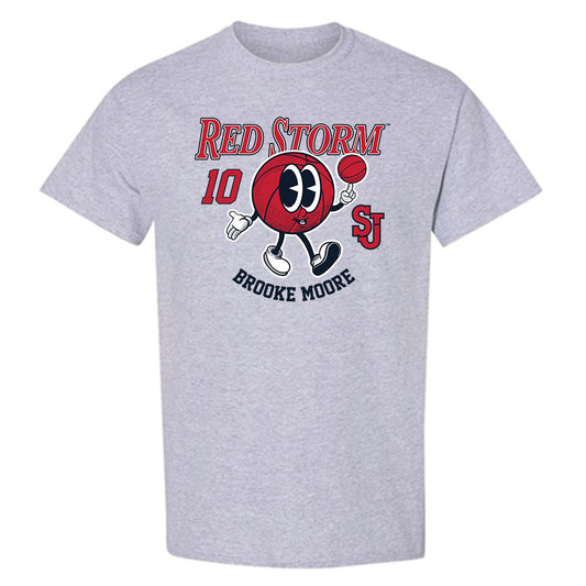 St. Johns - NCAA Women's Basketball : Brooke Moore - Fashion Shersey T-Shirt-0