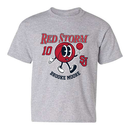 St. Johns - NCAA Women's Basketball : Brooke Moore - Fashion Shersey Youth T-Shirt-0