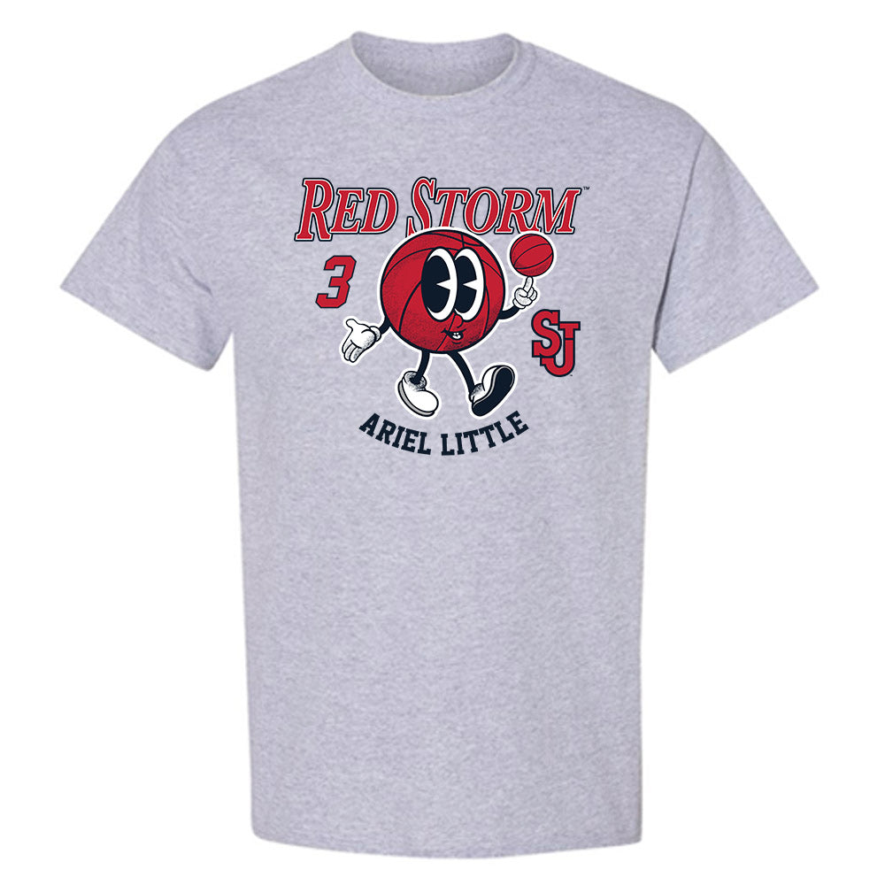 St. Johns - NCAA Women's Basketball : Ariel Little - Fashion Shersey T-Shirt-0