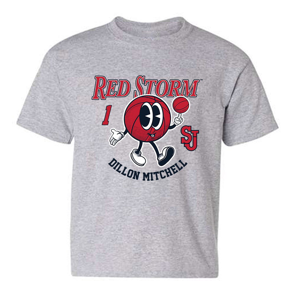 St. Johns - NCAA Men's Basketball : Dillon Mitchell - Fashion Shersey Youth T-Shirt-0
