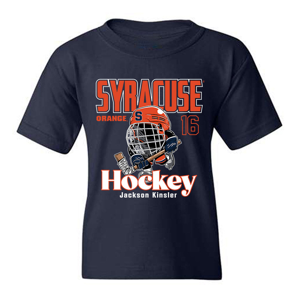 Syracuse - NCAA Women's Ice Hockey : Jackson Kinsler - Fashion Shersey Youth T-Shirt-0