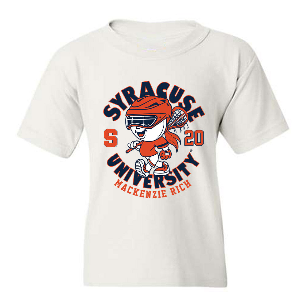 Syracuse - NCAA Women's Lacrosse : Mackenzie Rich - Fashion Shersey Youth T-Shirt-0