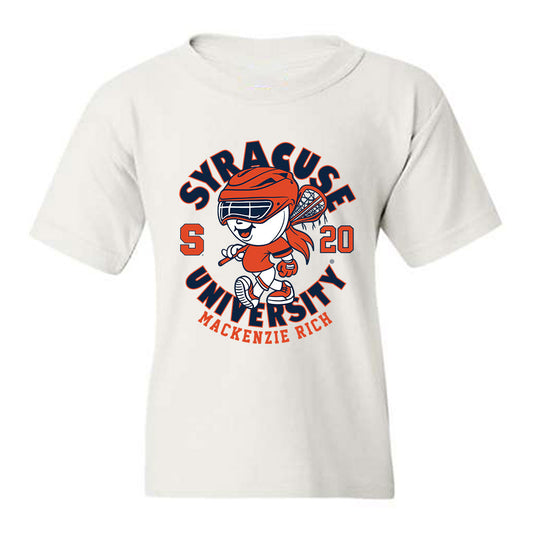 Syracuse - NCAA Women's Lacrosse : Mackenzie Rich - Fashion Shersey Youth T-Shirt-0