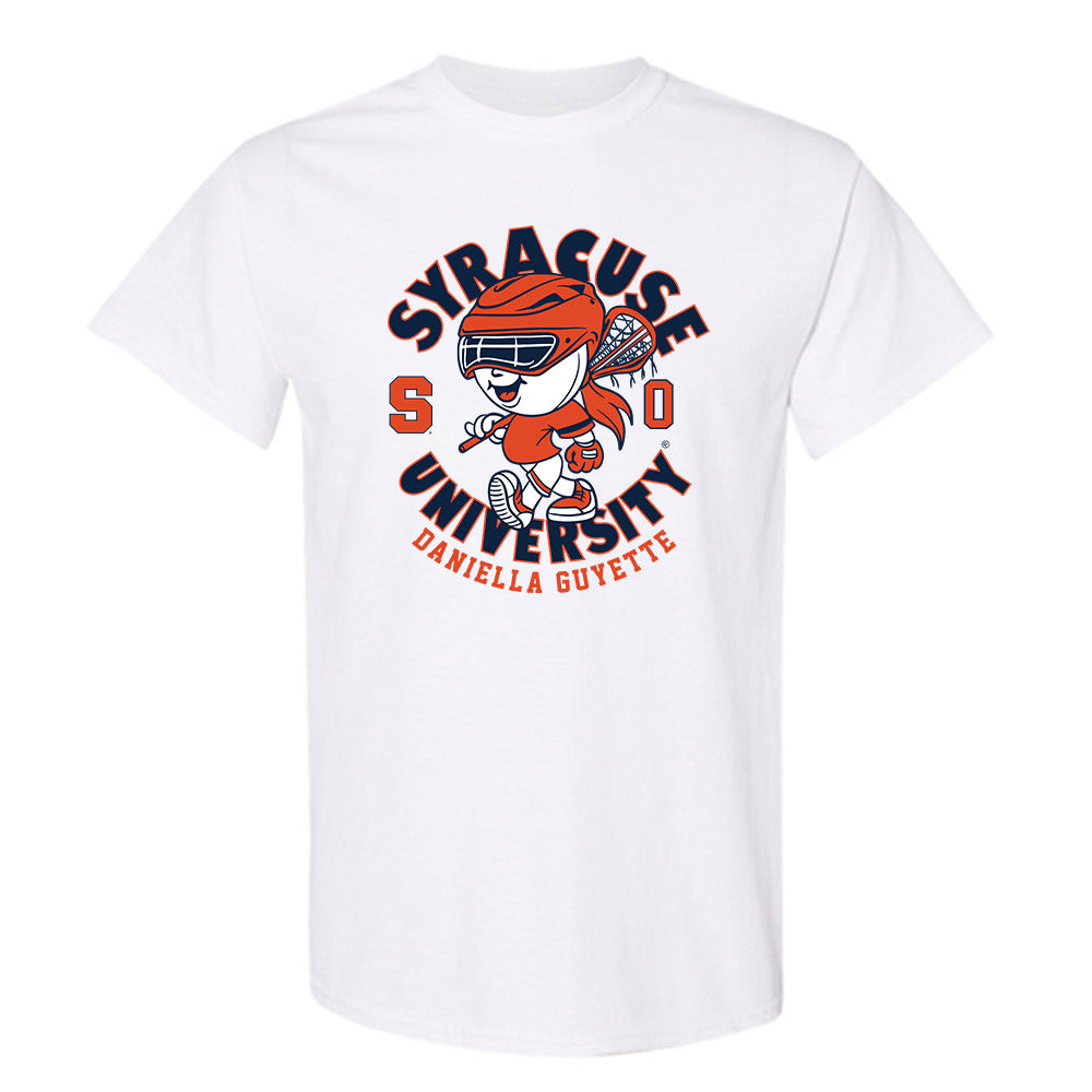 Syracuse - NCAA Women's Lacrosse : Daniella Guyette - Fashion Shersey T-Shirt-0