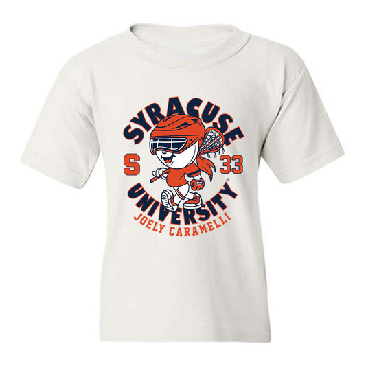 Syracuse - NCAA Women's Lacrosse : Joely Caramelli - Fashion Shersey Youth T-Shirt-0