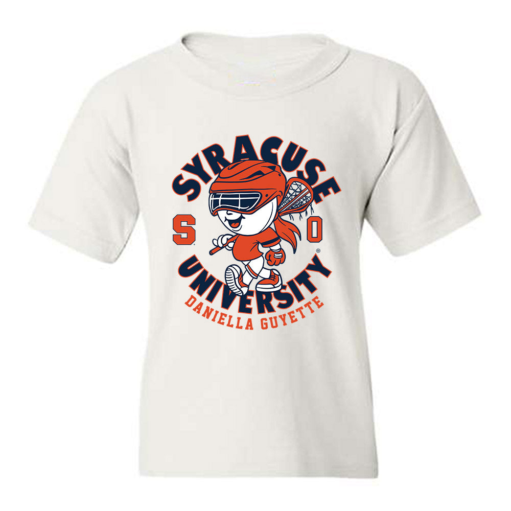 Syracuse - NCAA Women's Lacrosse : Daniella Guyette - Fashion Shersey Youth T-Shirt-0