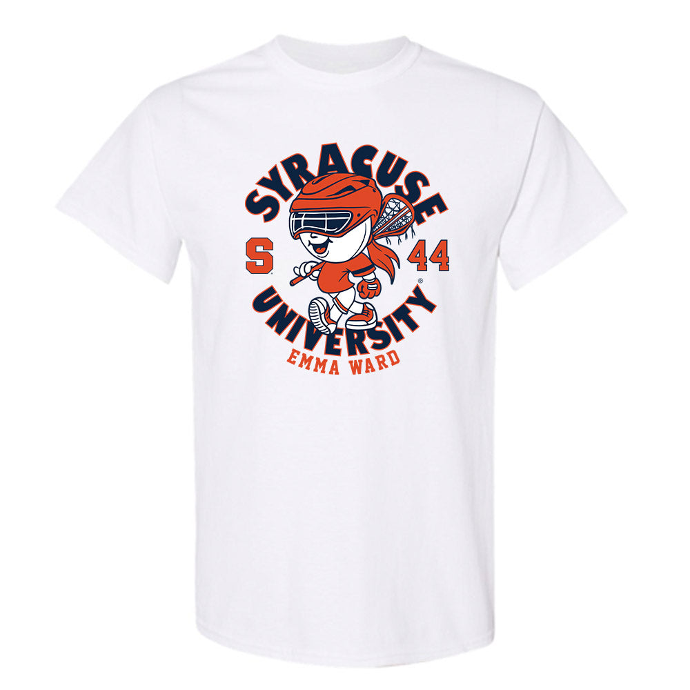 Syracuse - NCAA Women's Lacrosse : Emma Ward - Fashion Shersey T-Shirt