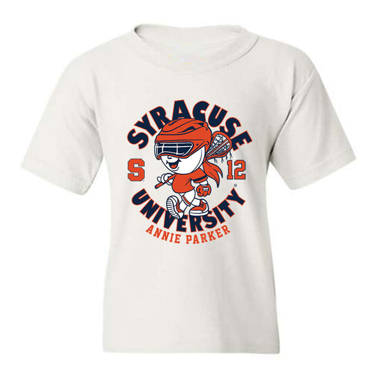 Syracuse - NCAA Women's Lacrosse : Annie Parker - Fashion Shersey Youth T-Shirt