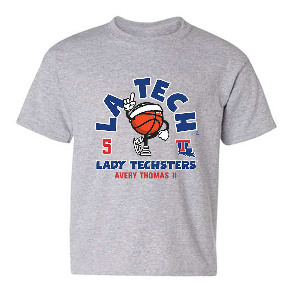LA Tech - NCAA Men's Basketball : Avery Thomas II - Fashion Shersey Youth T-Shirt-0