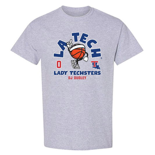 LA Tech - NCAA Men's Basketball : DJ Dudley - Fashion Shersey T-Shirt-0