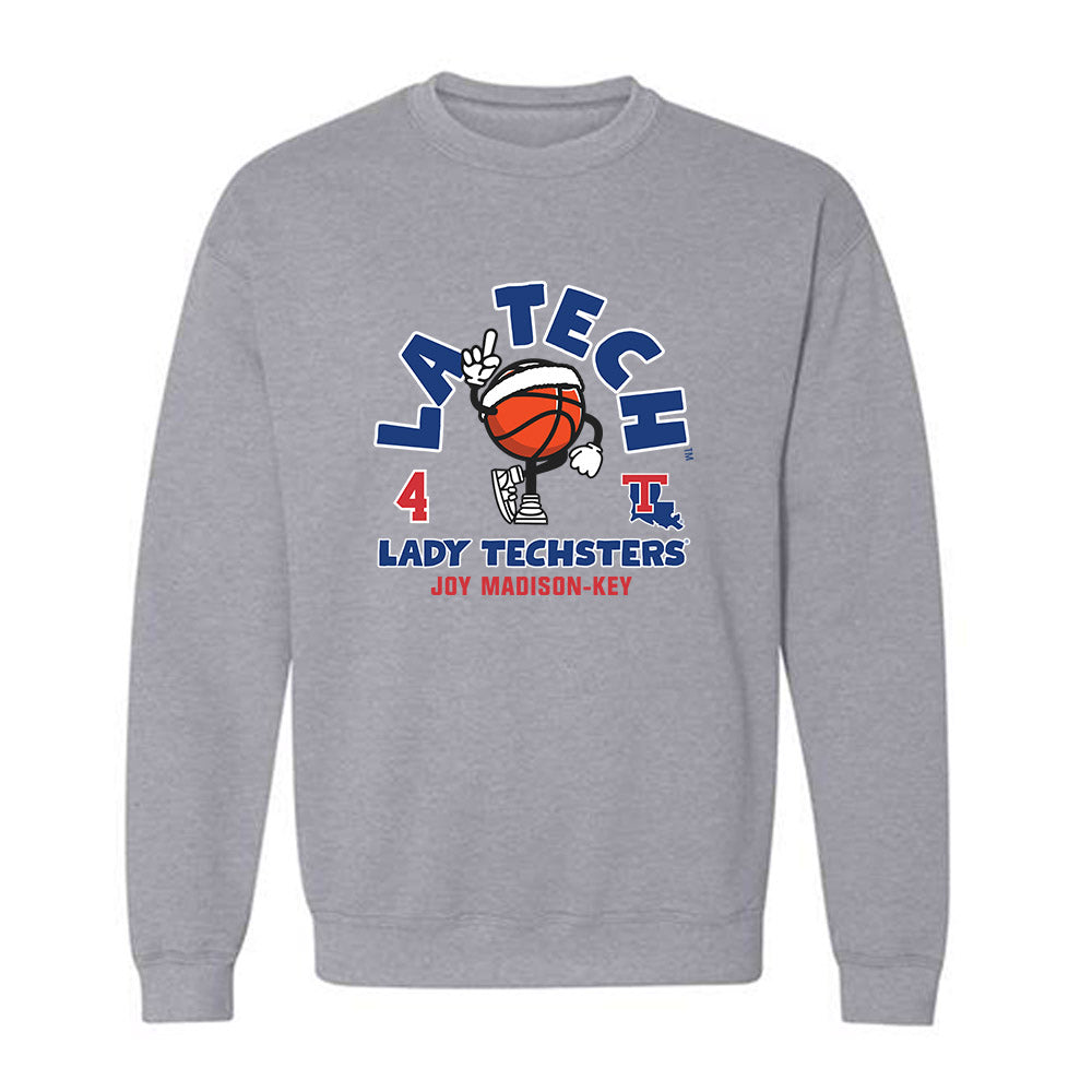 LA Tech - NCAA Women's Basketball : Joy Madison-Key - Fashion Shersey Crewneck Sweatshirt-0