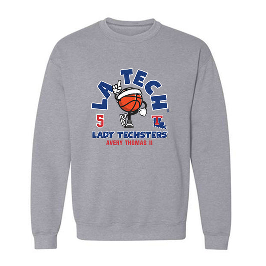 LA Tech - NCAA Men's Basketball : Avery Thomas II - Fashion Shersey Crewneck Sweatshirt-0