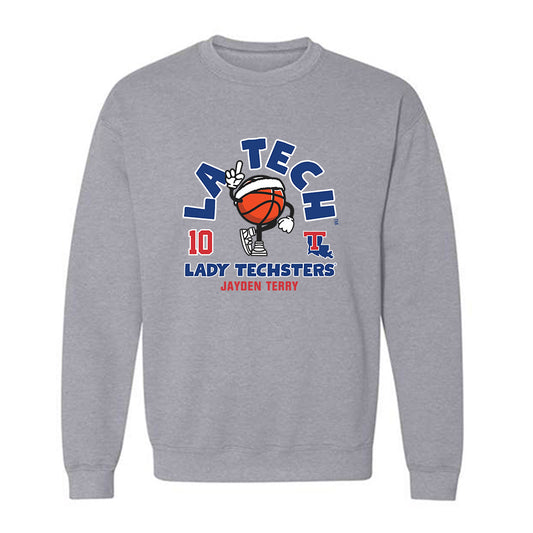 LA Tech - NCAA Women's Basketball : Jayden Terry - Fashion Shersey Crewneck Sweatshirt-0