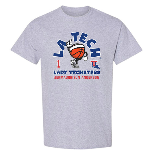 LA Tech - NCAA Men's Basketball : Jermaurhiyun Anderson - Fashion Shersey T-Shirt-0