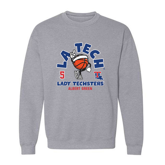 LA Tech - NCAA Men's Basketball : Albert Green - Fashion Shersey Crewneck Sweatshirt