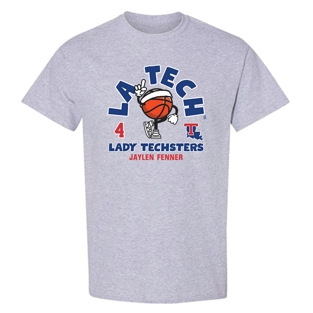 LA Tech - NCAA Men's Basketball : Jaylen Fenner - Fashion Shersey T-Shirt-0