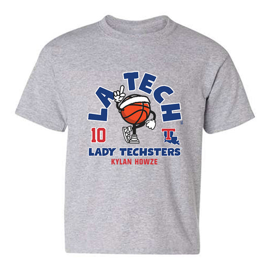 LA Tech - NCAA Men's Basketball : Kylan Howze - Fashion Shersey Youth T-Shirt-0