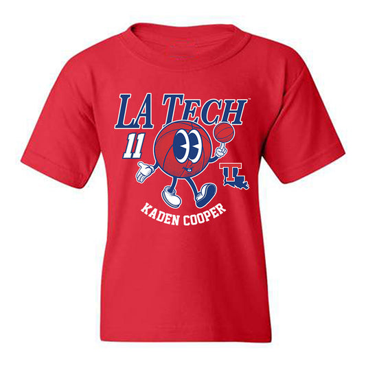 LA Tech - NCAA Men's Basketball : Kaden Cooper - Fashion Shersey Youth T-Shirt-0