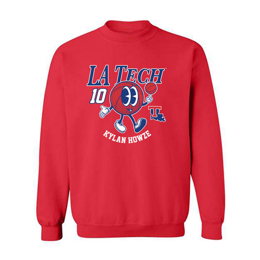 LA Tech - NCAA Men's Basketball : Kylan Howze - Fashion Shersey Crewneck Sweatshirt-0