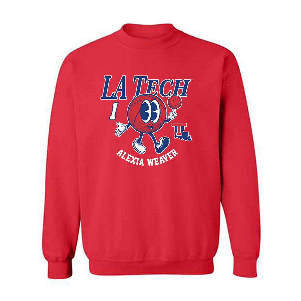 LA Tech - NCAA Women's Basketball : Alexia Weaver - Fashion Shersey Crewneck Sweatshirt-0