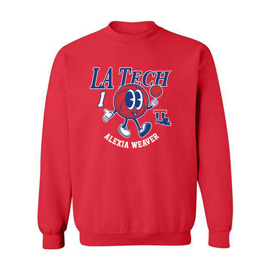 LA Tech - NCAA Women's Basketball : Alexia Weaver - Fashion Shersey Crewneck Sweatshirt-0