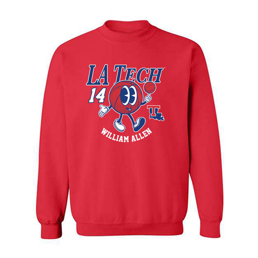 LA Tech - NCAA Men's Basketball : William Allen - Fashion Shersey Crewneck Sweatshirt