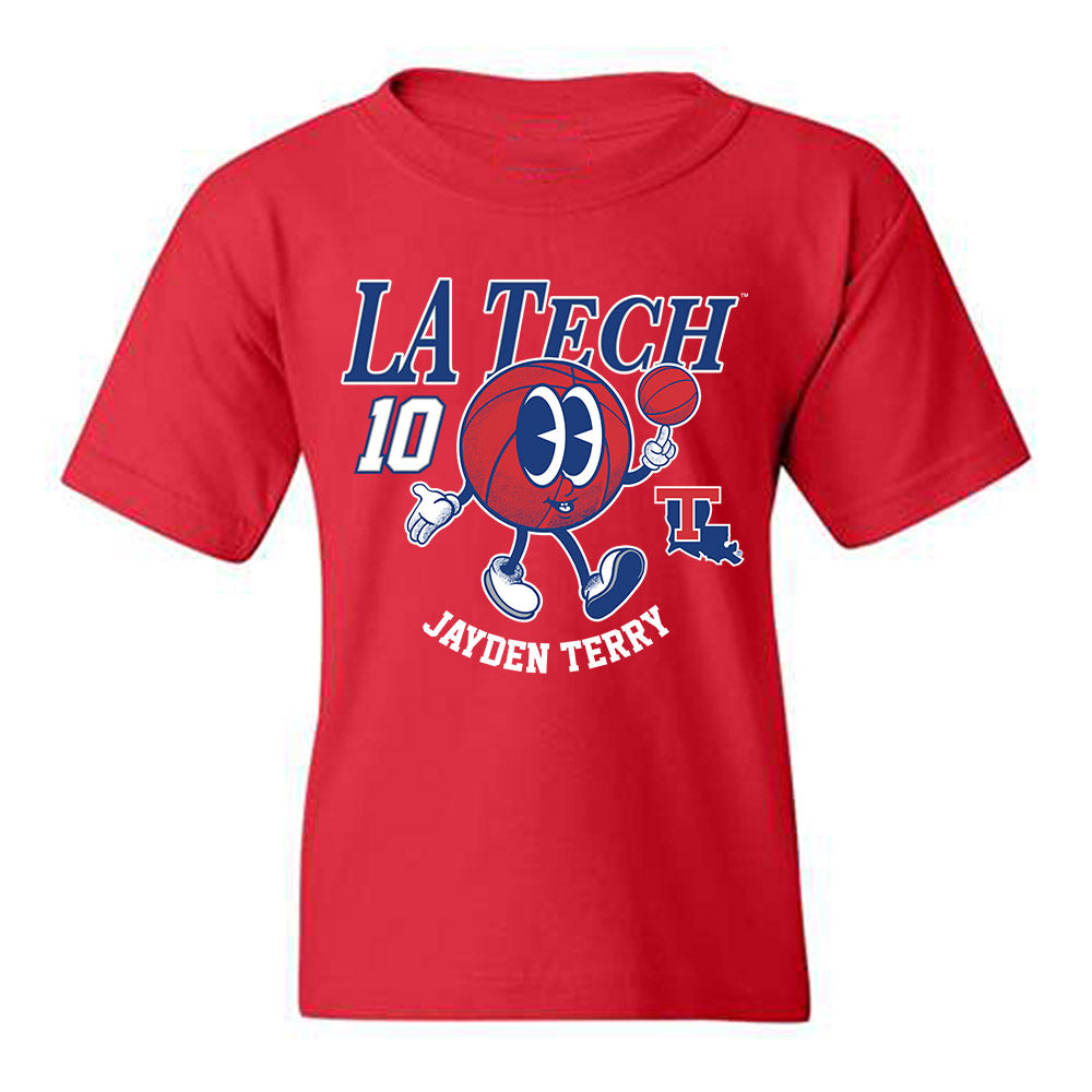 LA Tech - NCAA Women's Basketball : Jayden Terry - Fashion Shersey Youth T-Shirt-0