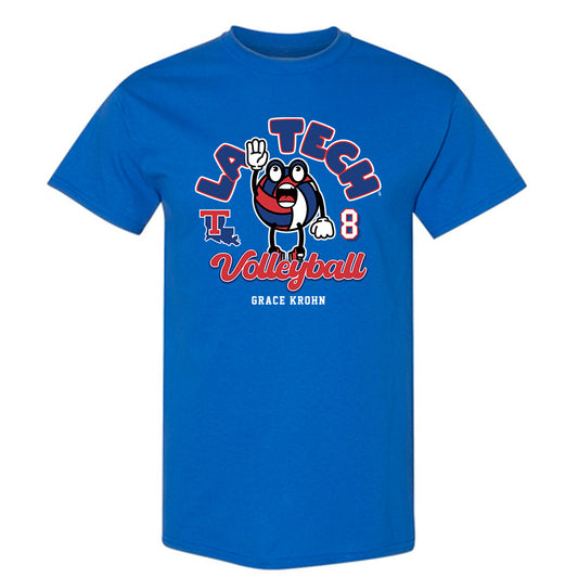 LA Tech - NCAA Women's Volleyball : Grace Krohn - Fashion Shersey T-Shirt-0