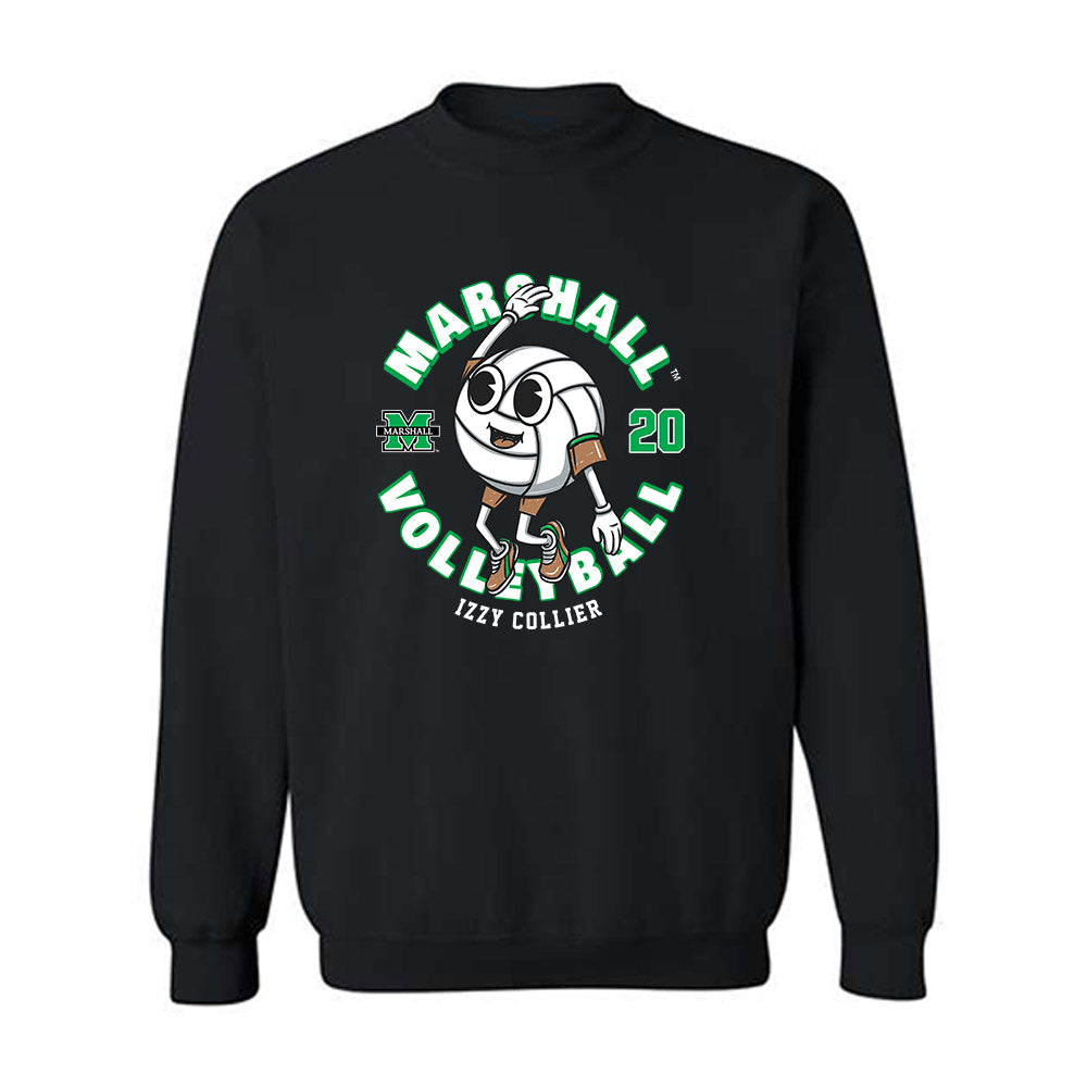 Marshall - NCAA Women's Volleyball : Izzy Collier - Fashion Shersey Crewneck Sweatshirt