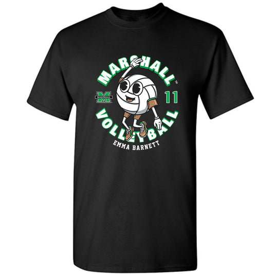 Marshall - NCAA Women's Volleyball : Emma Barnett - Fashion Shersey T-Shirt-0